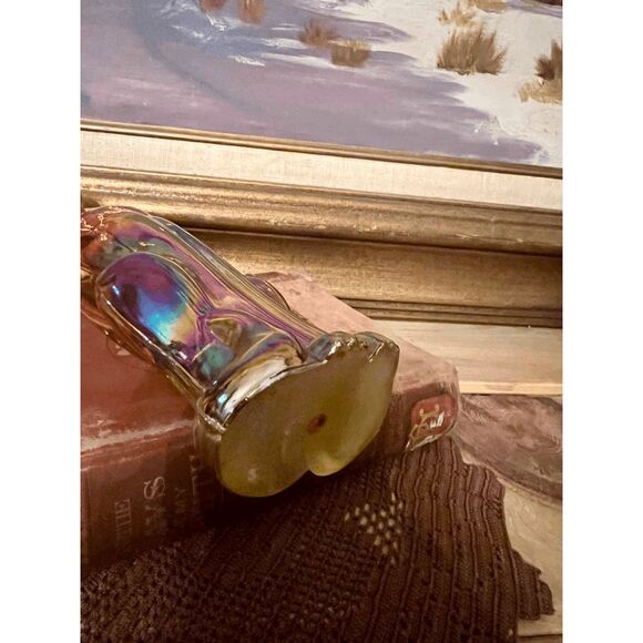 Viking Epic Cat by Mosser Glass – Marigold Carnival – 2025 Limited Run – 8.25" - Picture 5 of 5